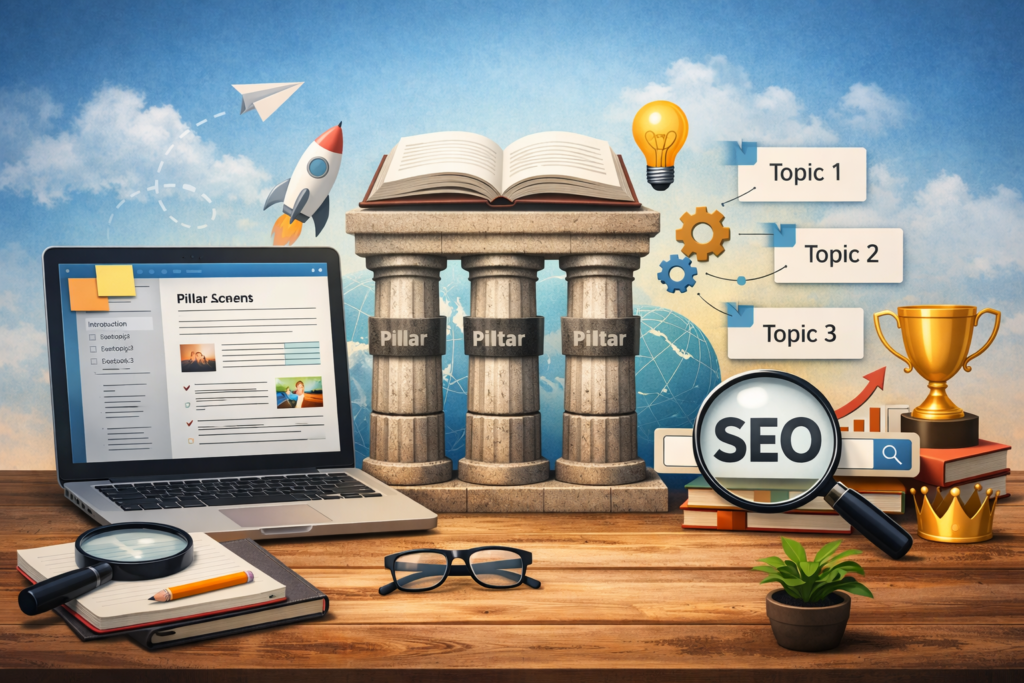 Cara Membuat Artikel Pilar (Pillar Content) untuk SEO dan Membangun Topical Authority Website