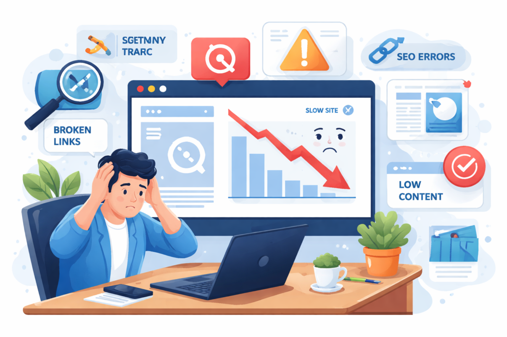 Penyebab Umum Website Tidak Mendapatkan Traffic Organik dan Cara Memperbaikinya