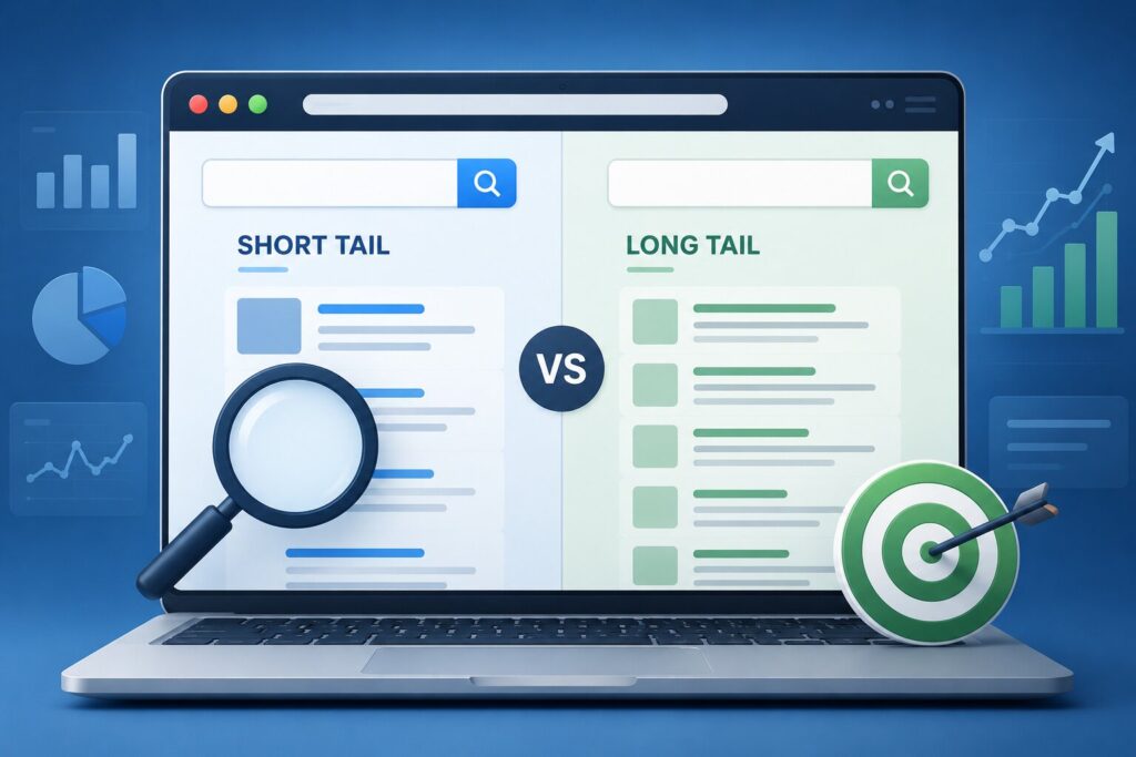 1. Short Tail vs Long Tail Keyword: Mana yang Lebih Baik untuk SEO?